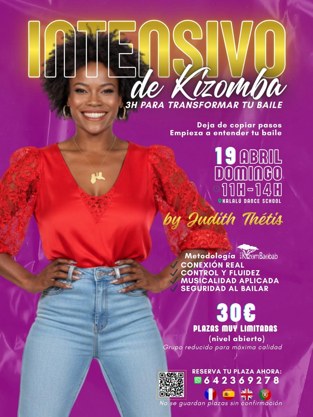 INTENSIVO KIZOMBA 19 ABRIL BARCELONA