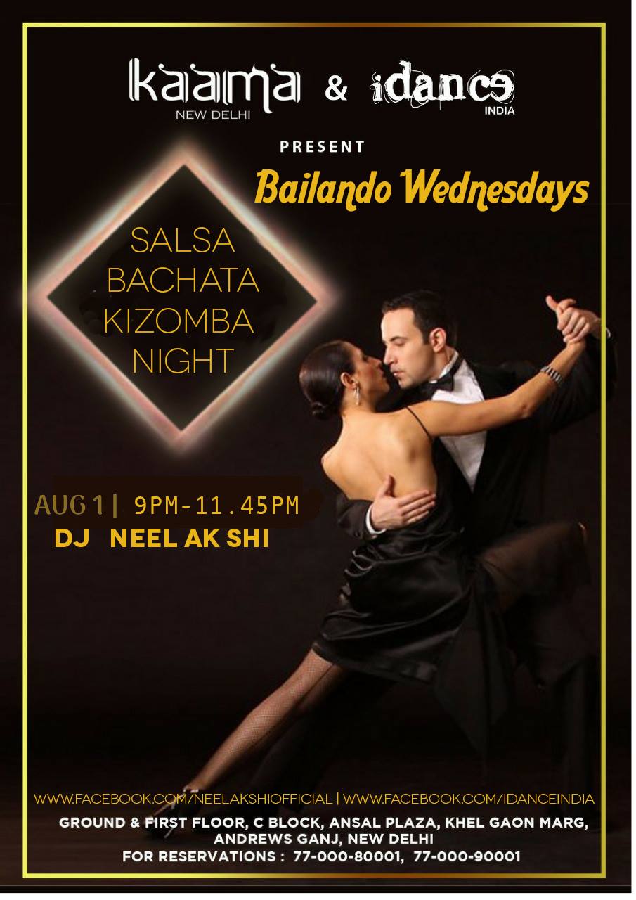 Bailando Wednesdays ~ Salsa Bachata Kizomba