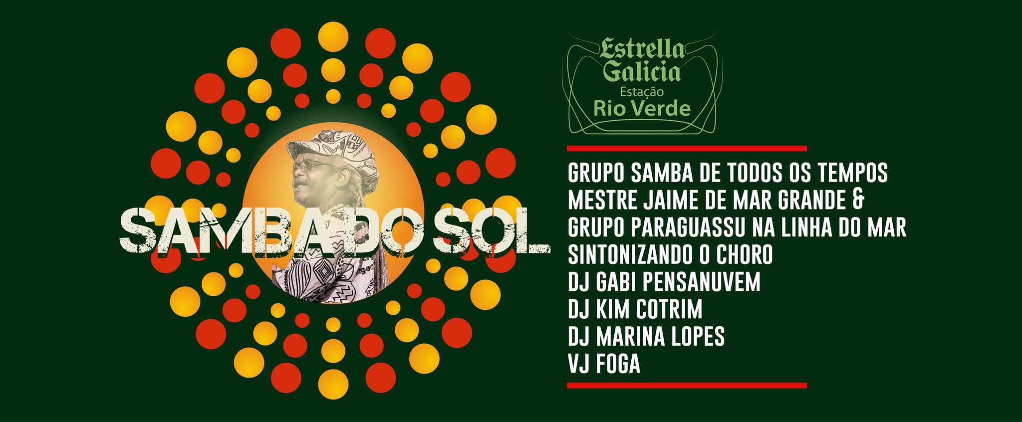 Samba do Sol na Vila Madalena! Grátis no Rio Verde!