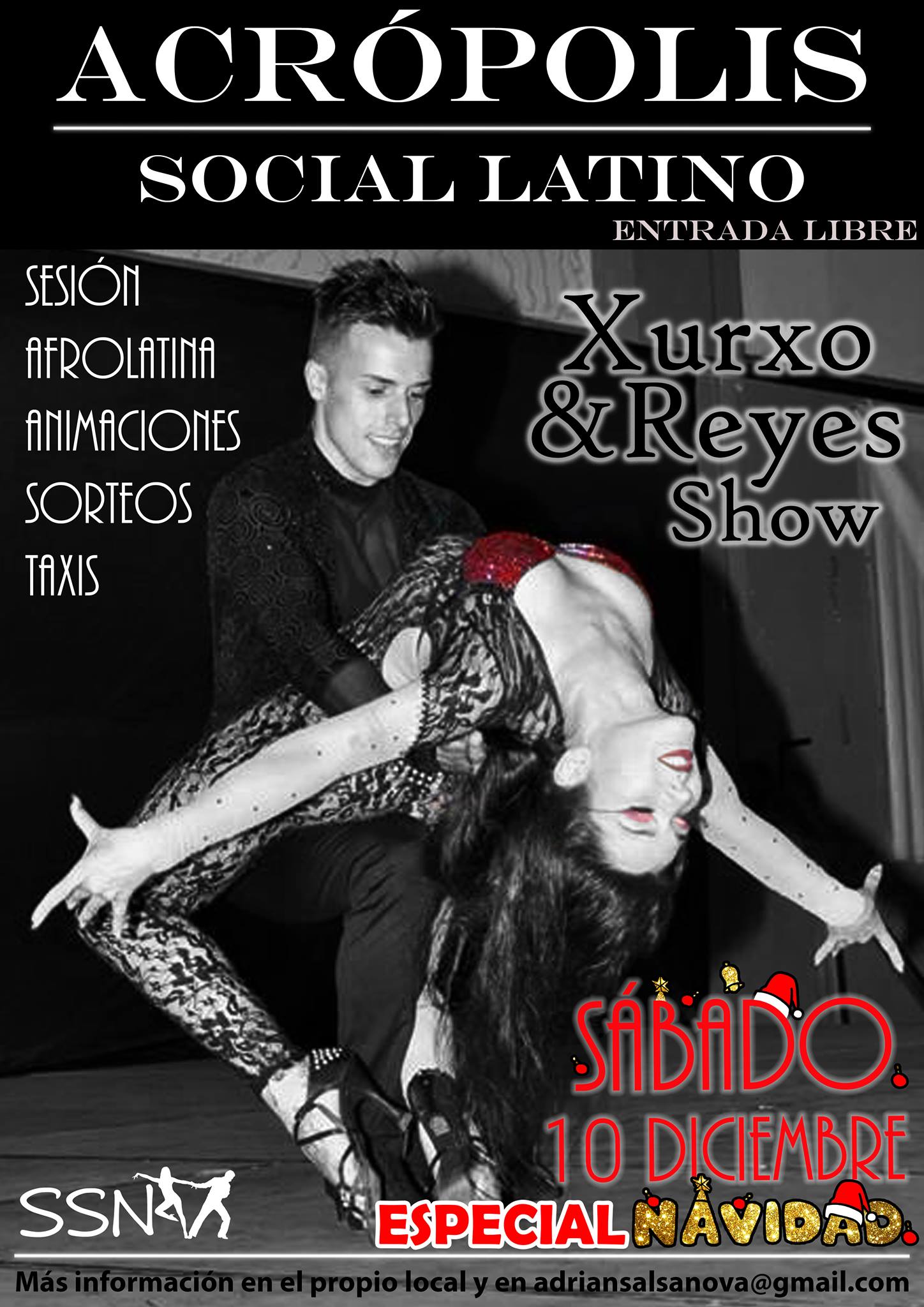 Acrópolis Social Latino. Especial Navidad con Xurxo y Reyes.