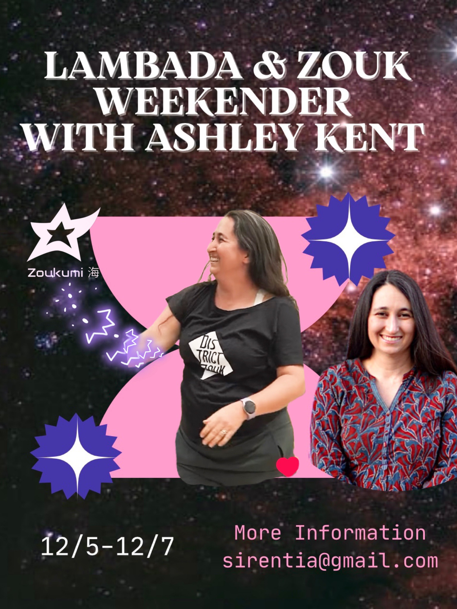 Lambada & Zouk Weekender With Ashley Kent