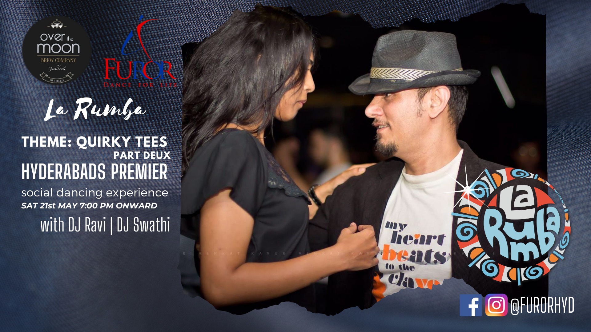 La Rumba Sat Salsa Social, 21st May 2022