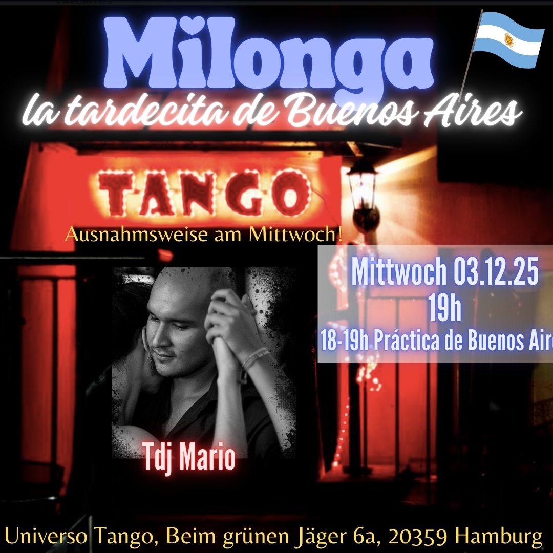 Milonga - La tardecita de Buenos Aires - UNIVERSO TANGO