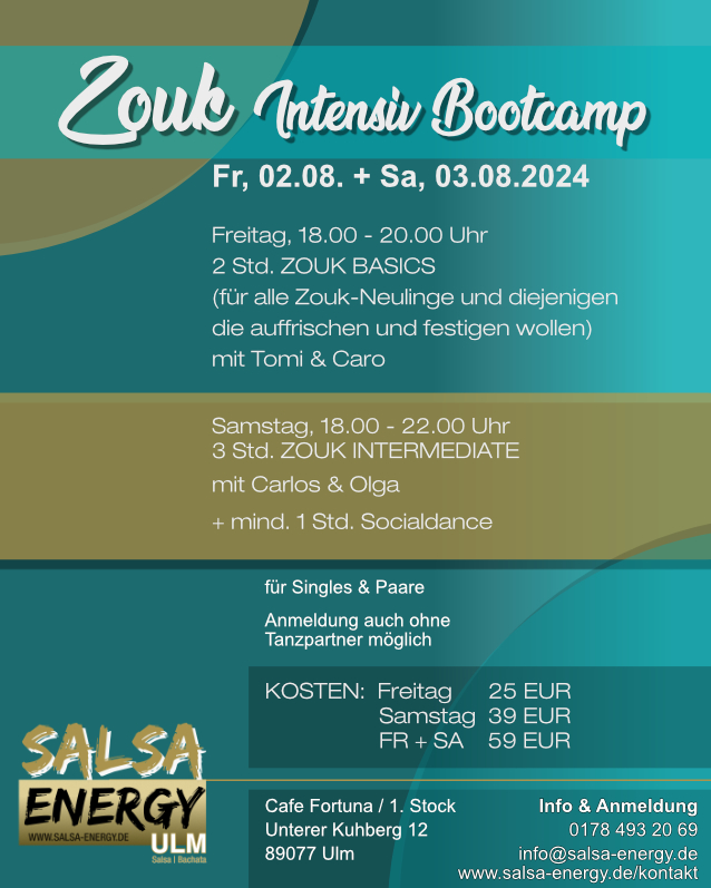 ZOUK Intensiv Bootcamp