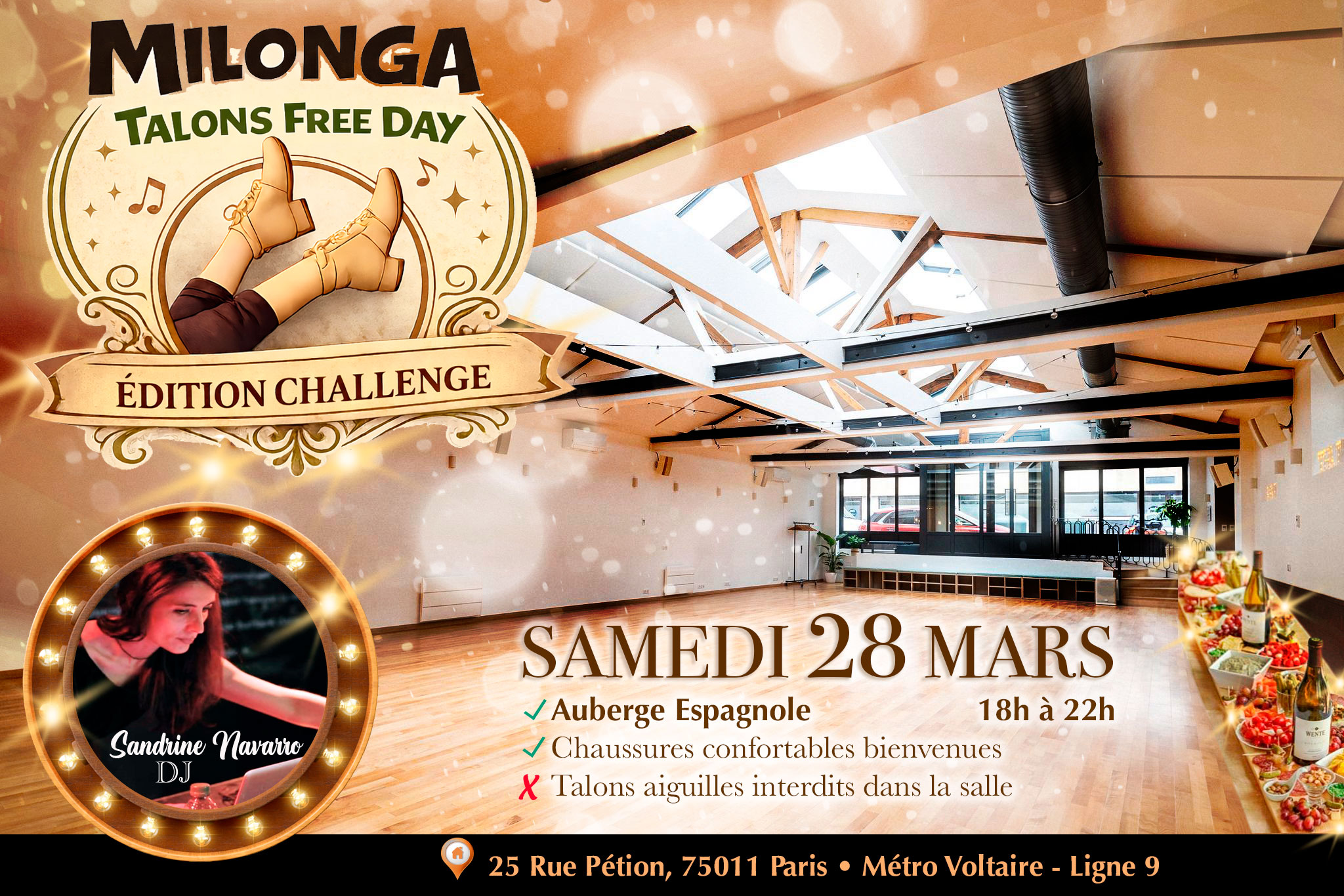 MILONGA TALONS FREE ÉDITION CHALLENGE