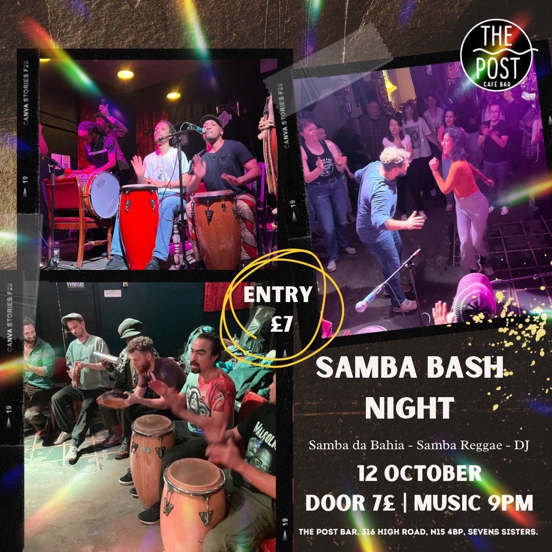 LIVE SAMBA BASH NIGHT - Yê Pra Sambar!
