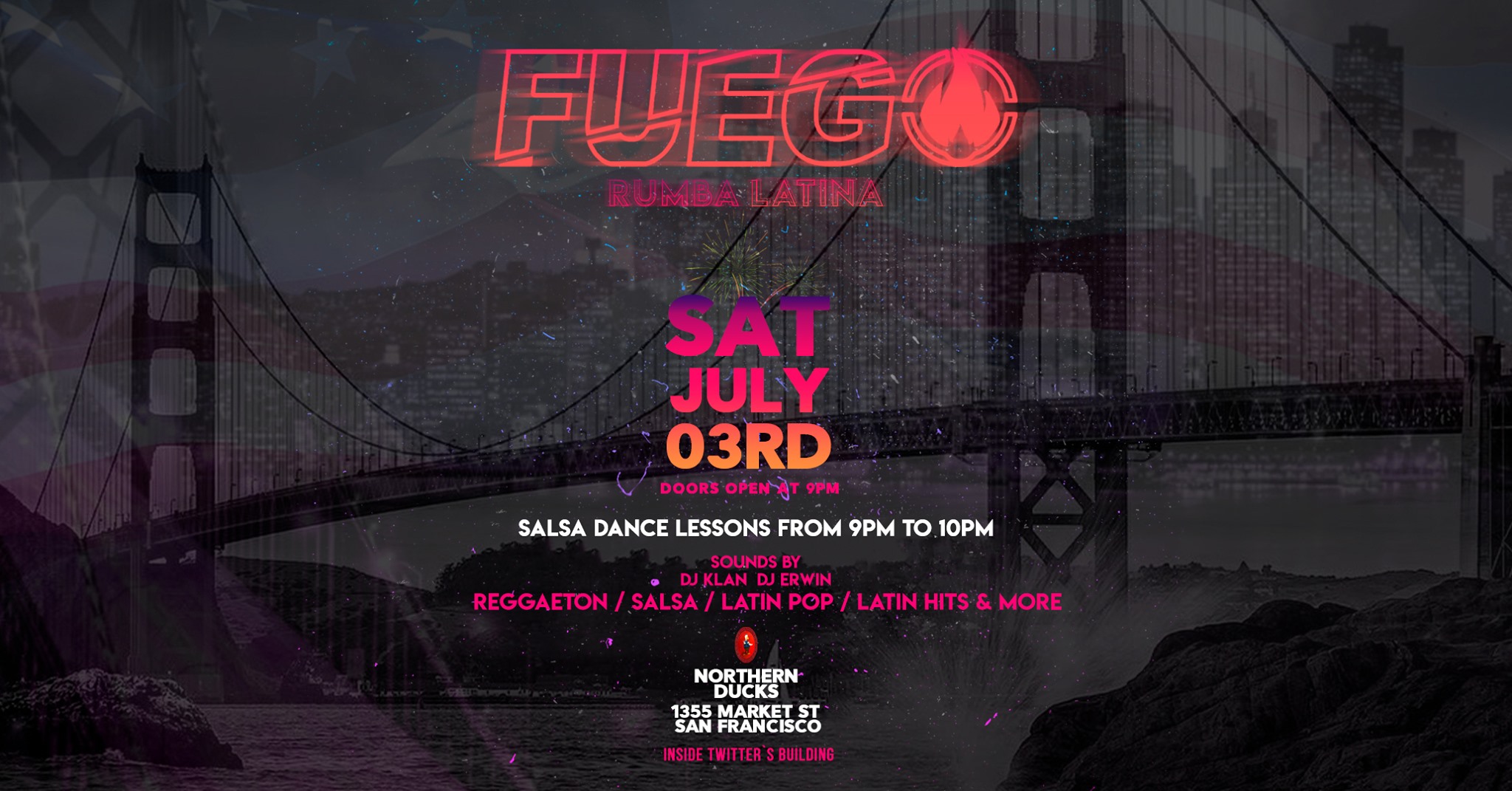 FUEGO rumba latina San Francisco