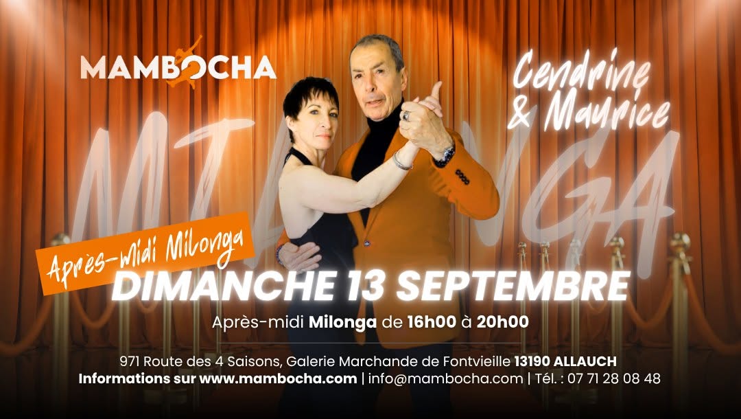 Milonga avec Mambocha et DMM Tango