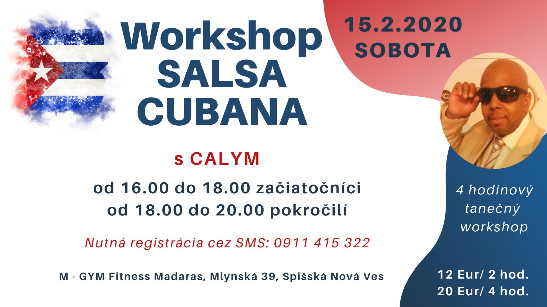 Špeciálný Workshop Kubánskej Salsy