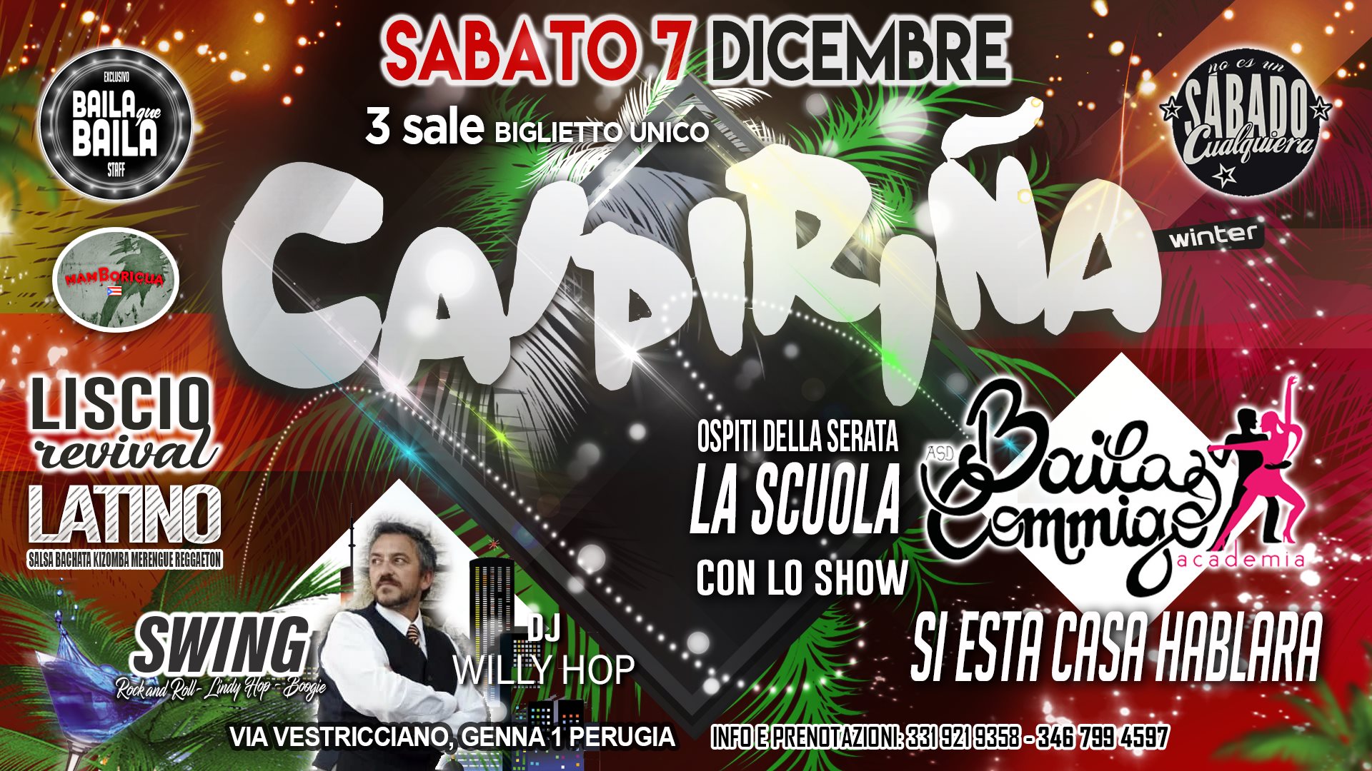 CAIPIRIÑA .....show della scuola "Baila Commigo"