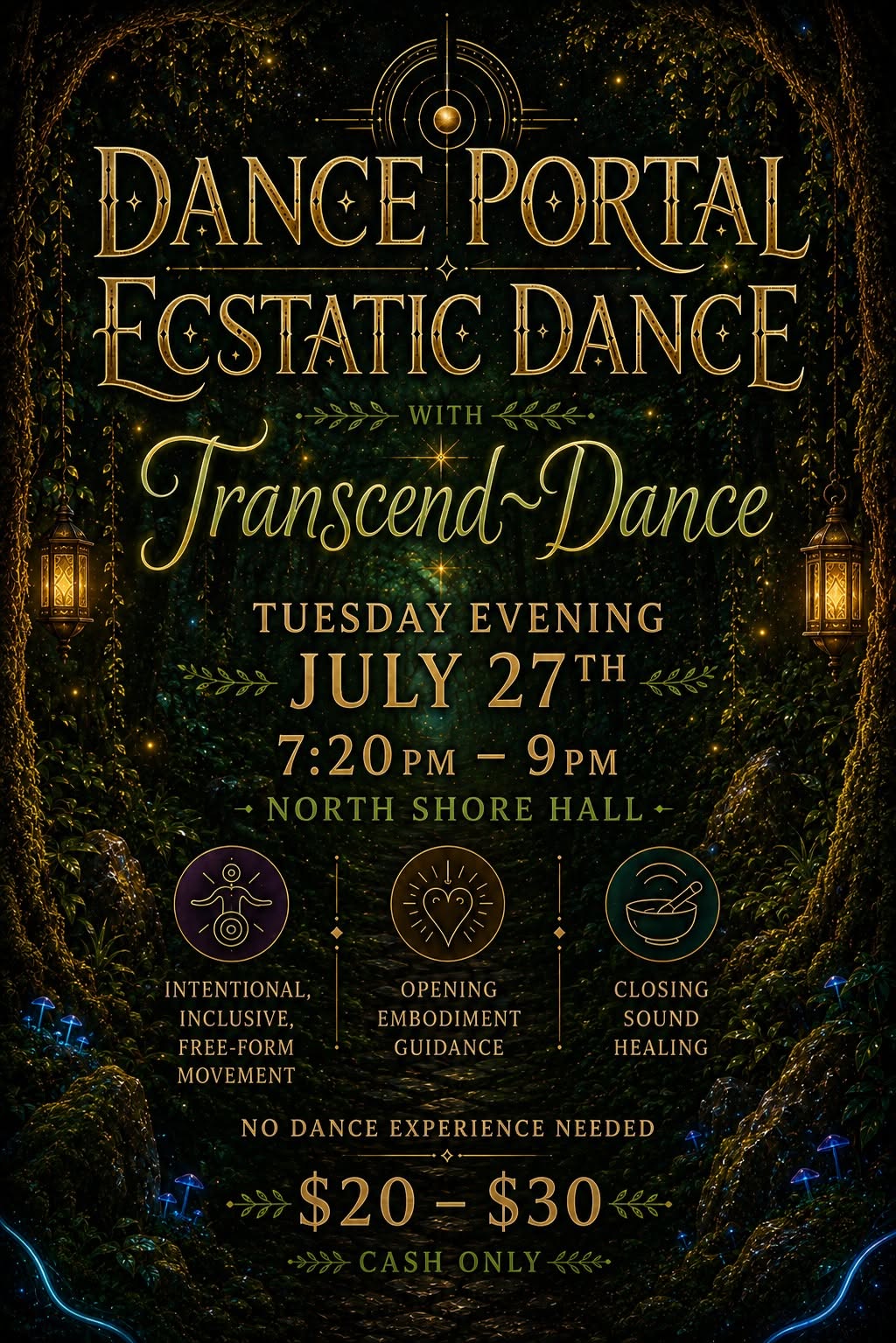 Dance Portal - Ecstatic Dance - Tuesday Evening