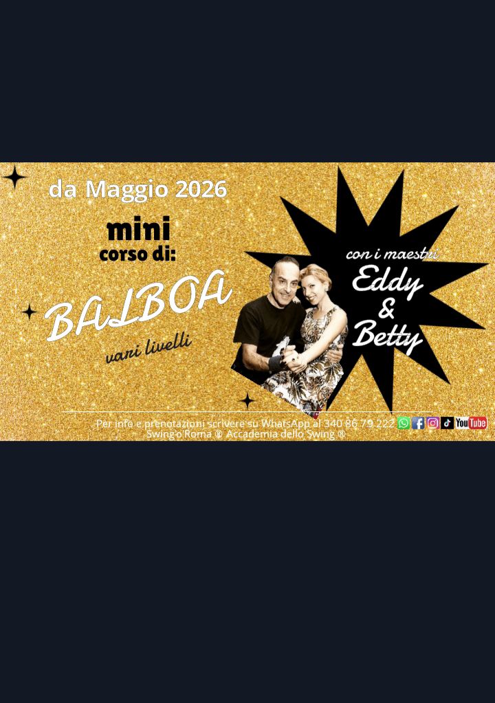 mini corso di Balboa