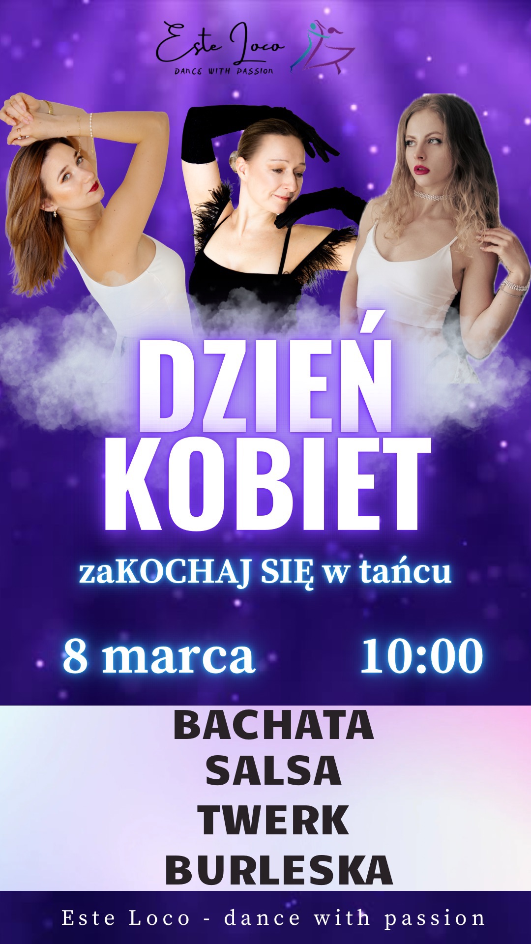 🌸 DZIEŃ KOBIET 🌸 zaKOCHAJ SIĘ w tańcu 💃🏻❤️🔥