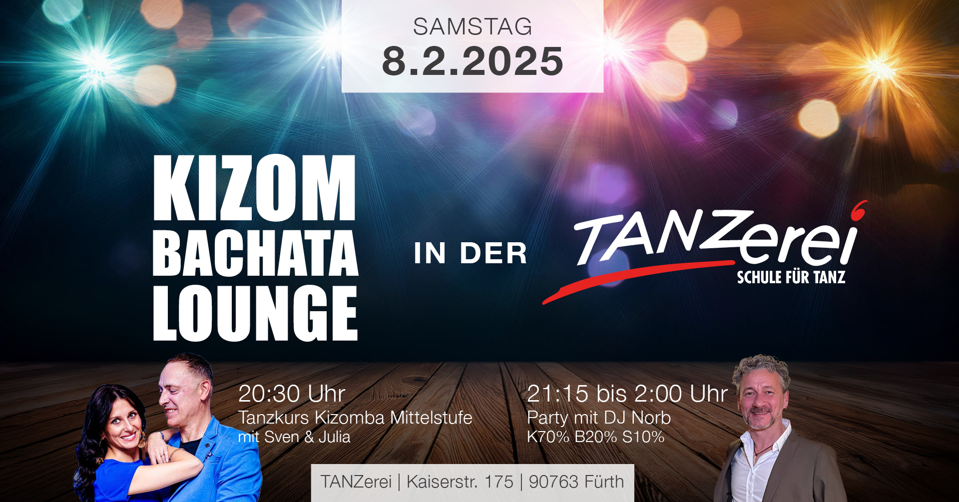 KizomBachataLounge in der Tanzerei !!!