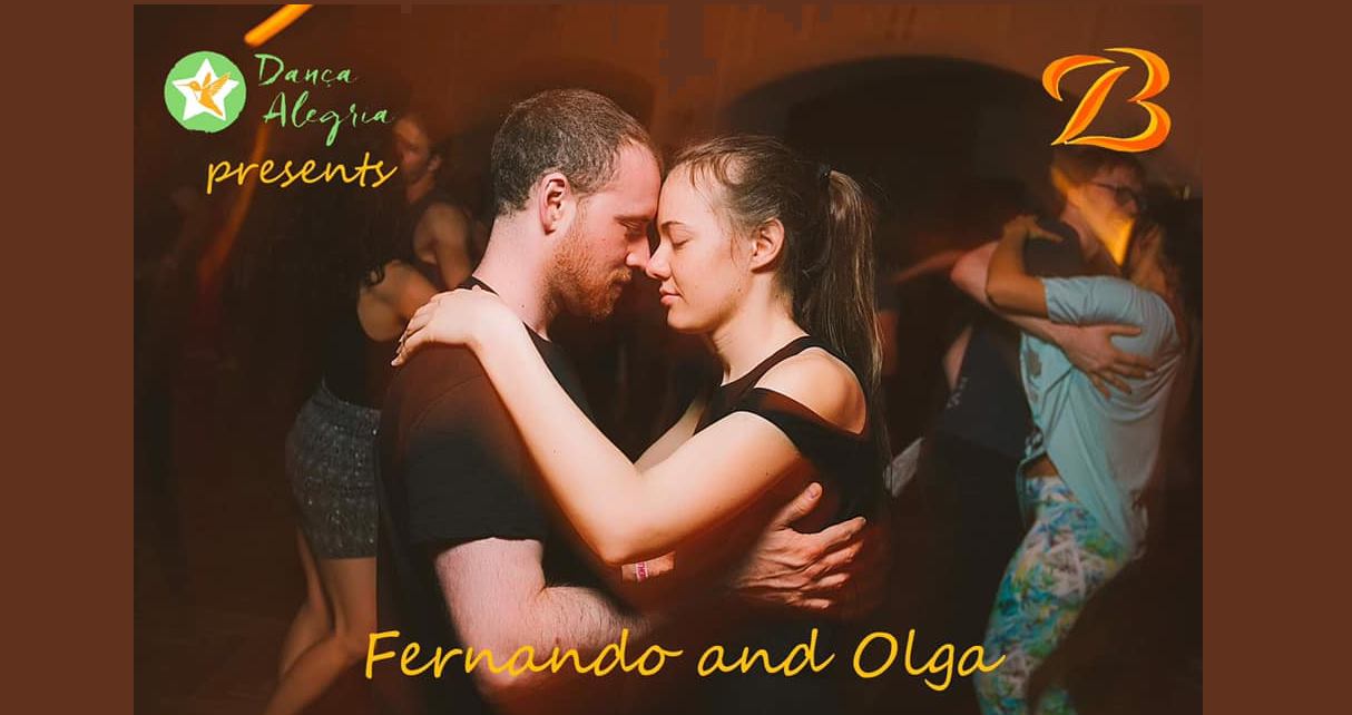 Zouk Vereinstraining mit Olga und Fernando