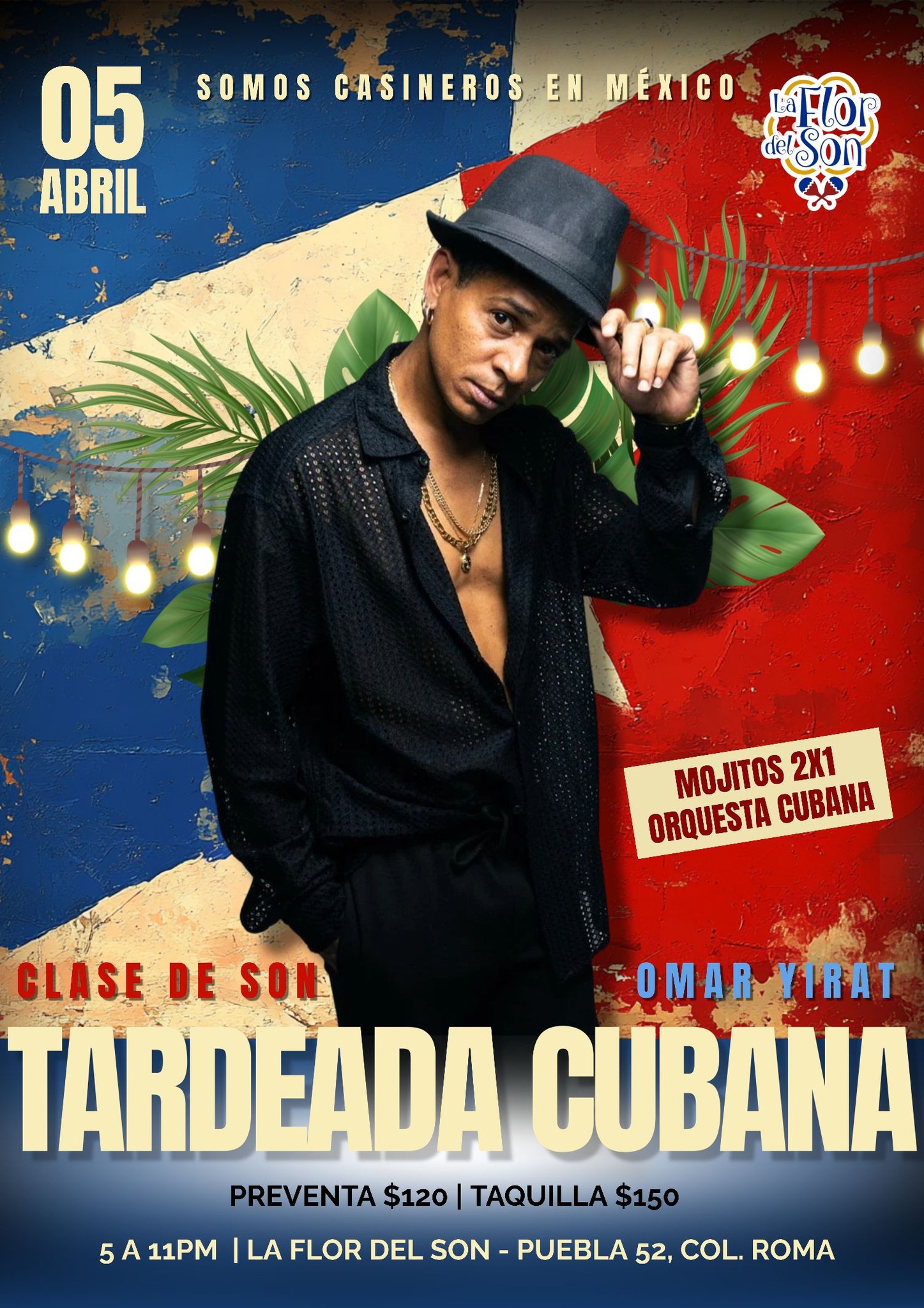 Tardeada Cubana 05 de abril