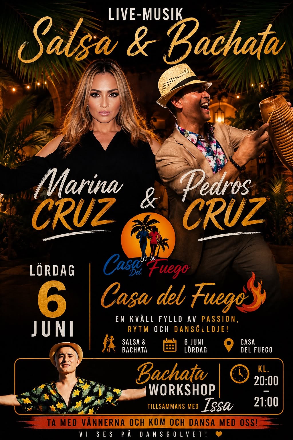 Live musik Bachata & Salsa