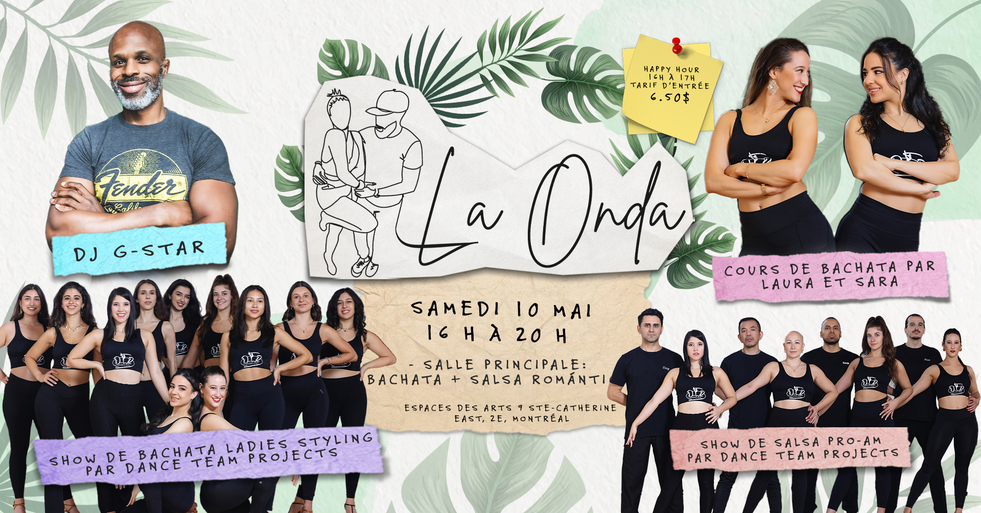 La Onda Social x DTP - 10 Mai (Bachata) 💚✨