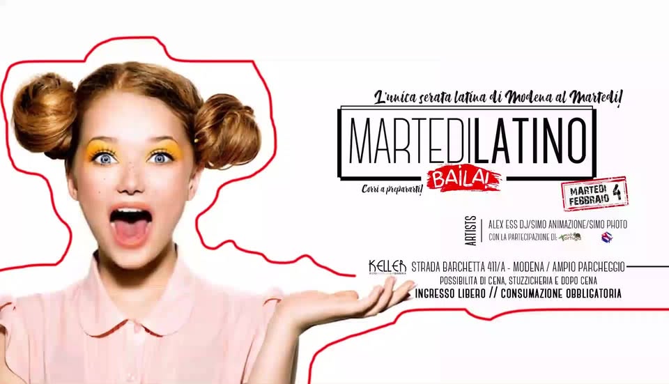 4 2 Martedì Latino al Keller Ristorante & Birreria Modena