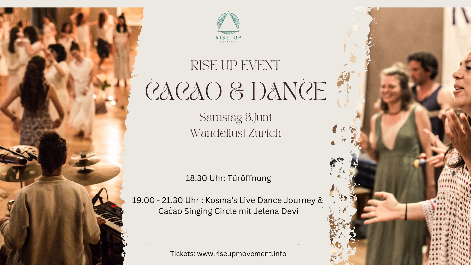 CACAO & DANCE - Rise Up Event Zürich 3.6