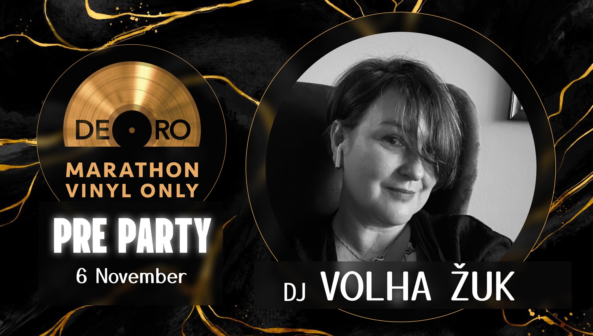 Marathon de Oro : pre - party DJ Volha