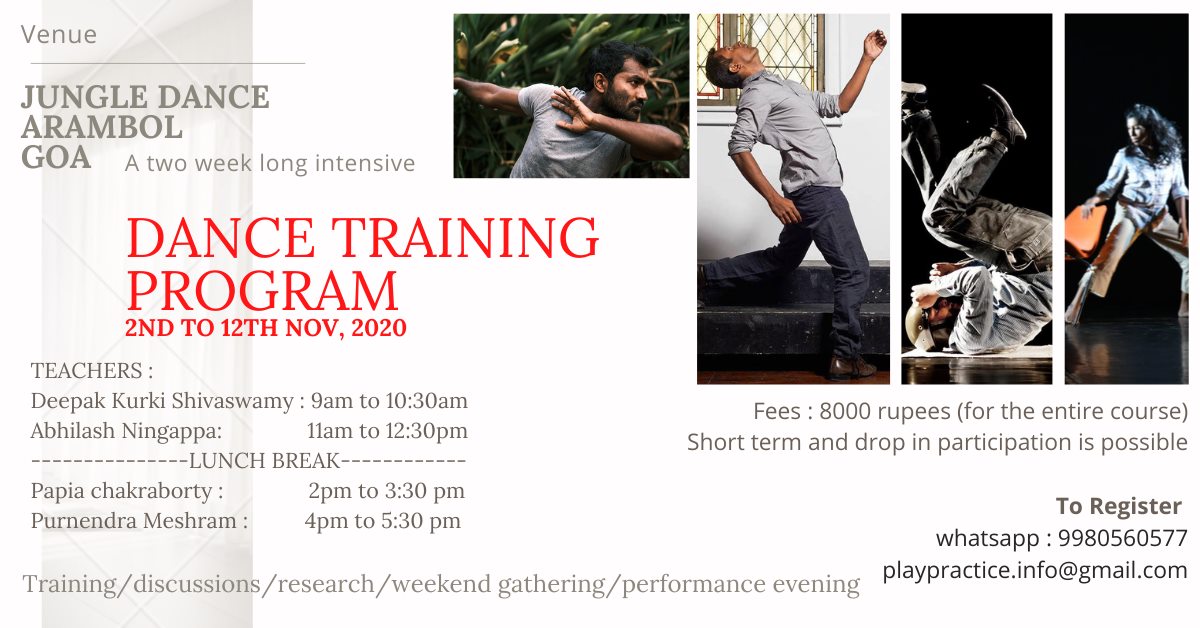Dance Training Program : Arambol : Goa