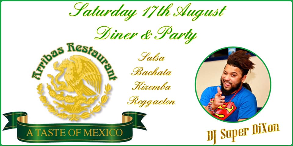 ♛ DINNER & PARTY with DJ SUPER DIXON @ARRIBAS ♛