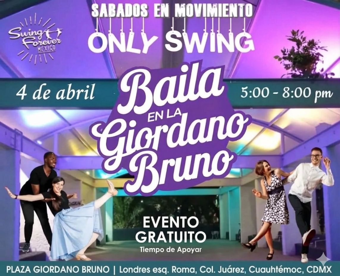BAILA EN LA GIORDANO BRUNO - Only Swing