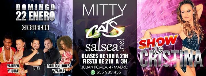 Dom 22 1 de 2017, Mitty Cats Salsea