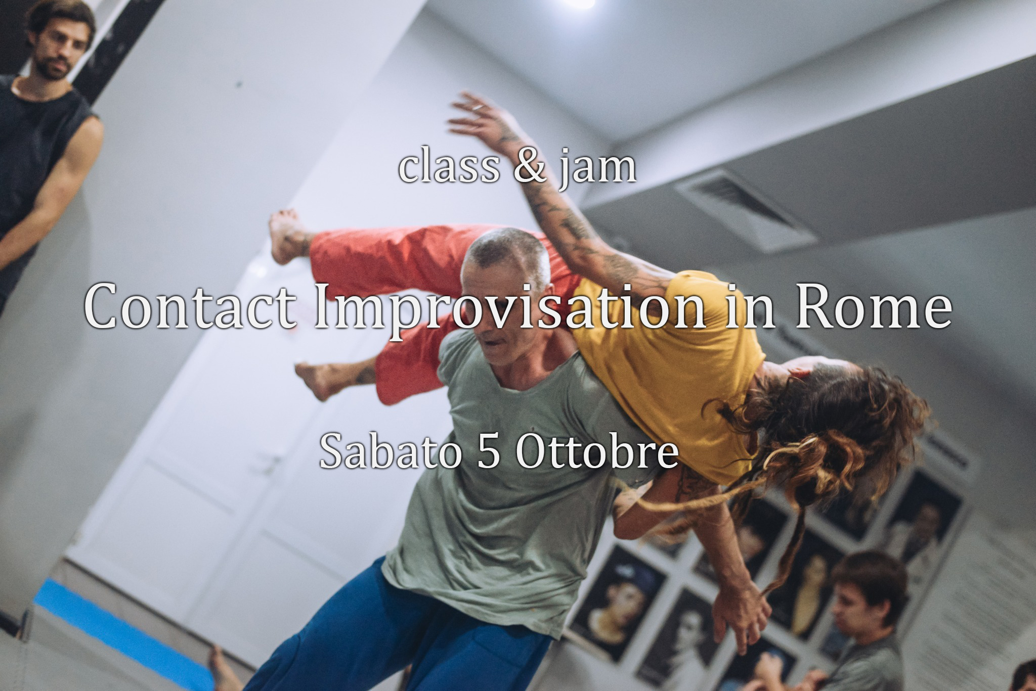 Contact Improvisation in Rome whith Sergey Semichev