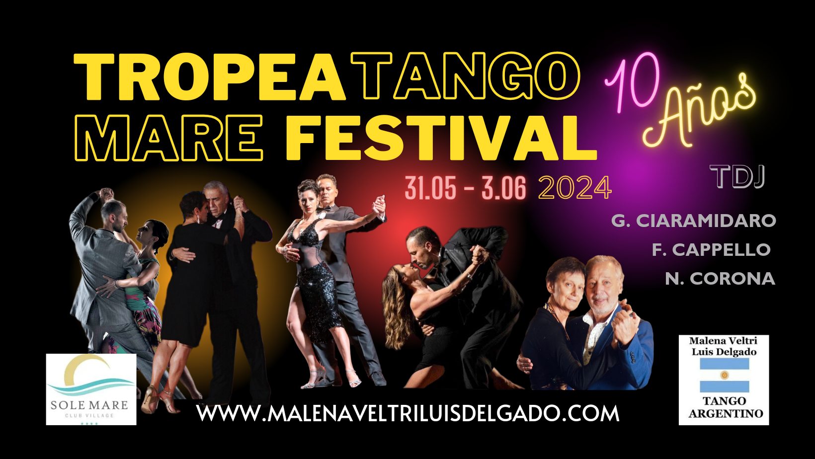 ⭐️TROPEA TANGO MARE FESTIVAL 2024⭐️ 10 ANNI ⭐️
