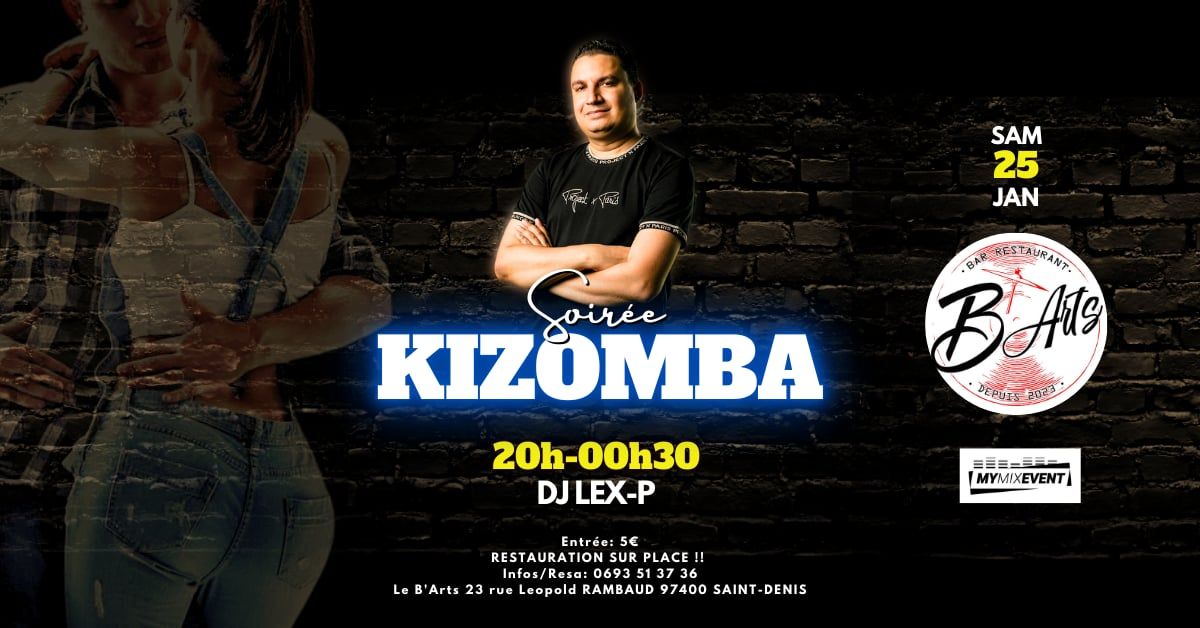 🌟🌟🌟MYKIZ EVENT🥳🥳🥳 SAMEDI 25 JANVIER AU B'ARTS DE 20H À 0H30 DJ LEX'P