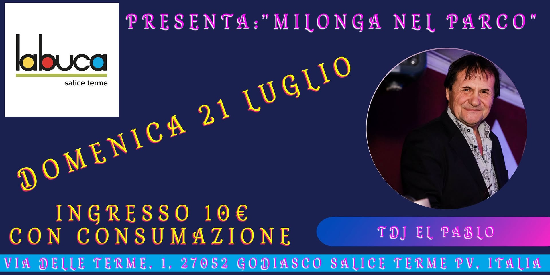 La Buca Presenta : Milonga nel Parco