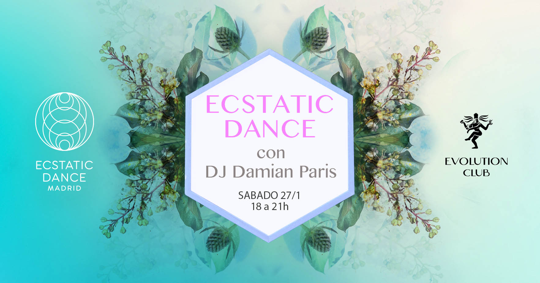 Ecstatic Dance Madrid - DJ Damian Paris (& Matriz Comunica)