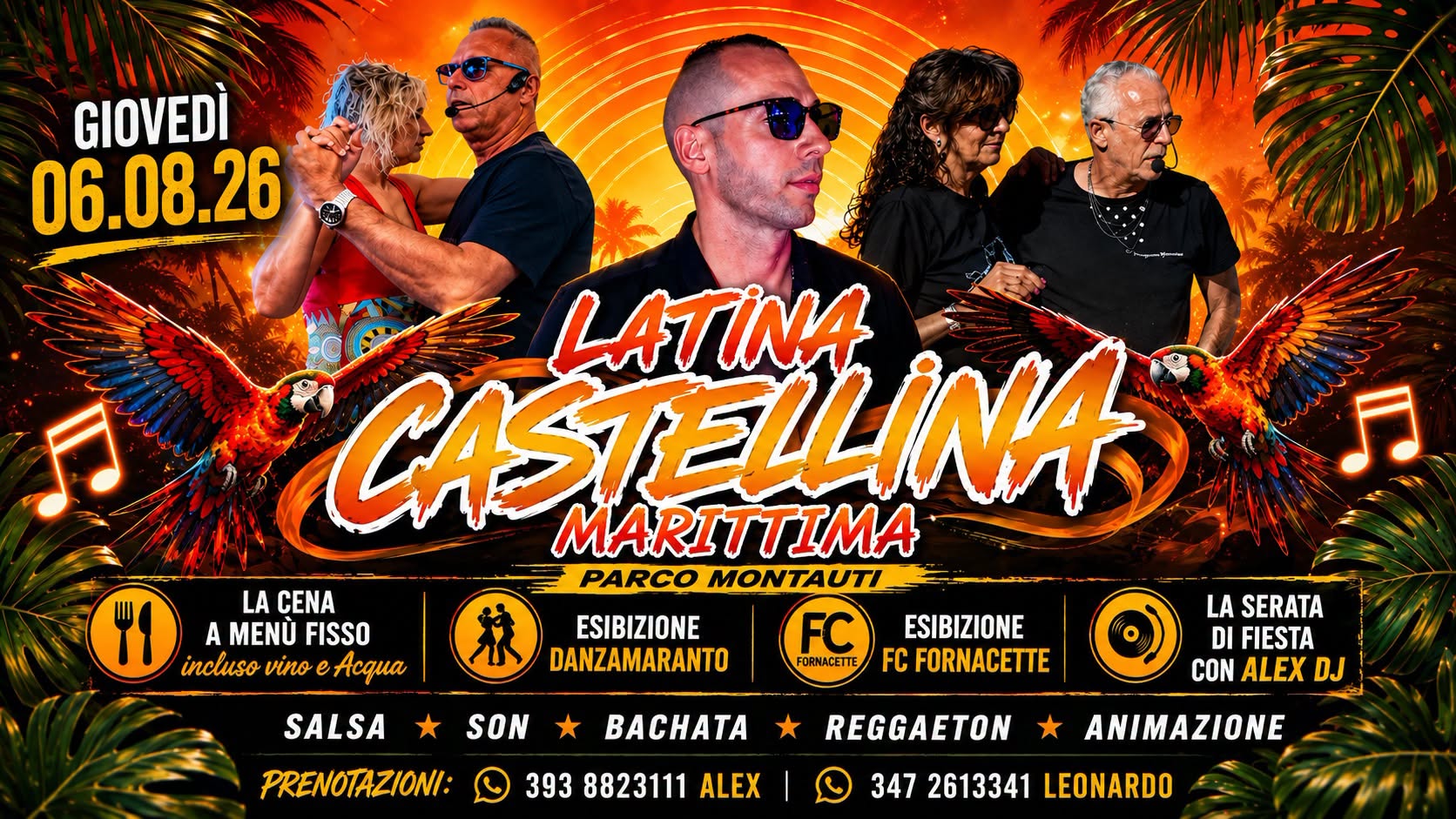 Giovedi 6 Agosto Castellina Latina