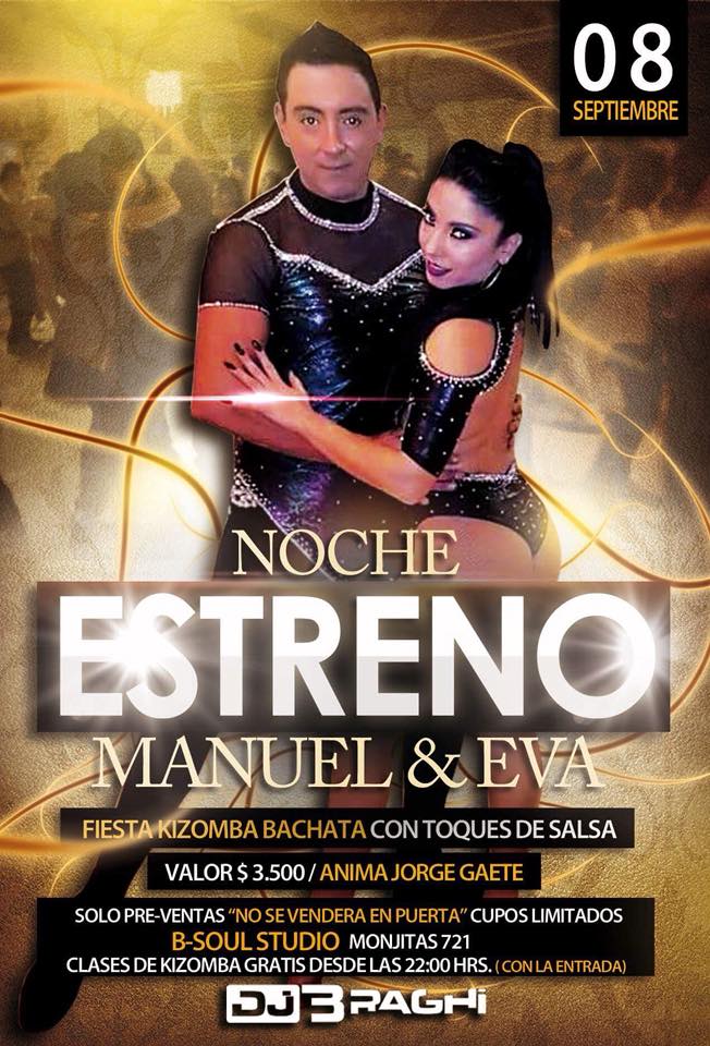 Estreno MANUEL & EVA!! Kizomba Bachata touch Salsa