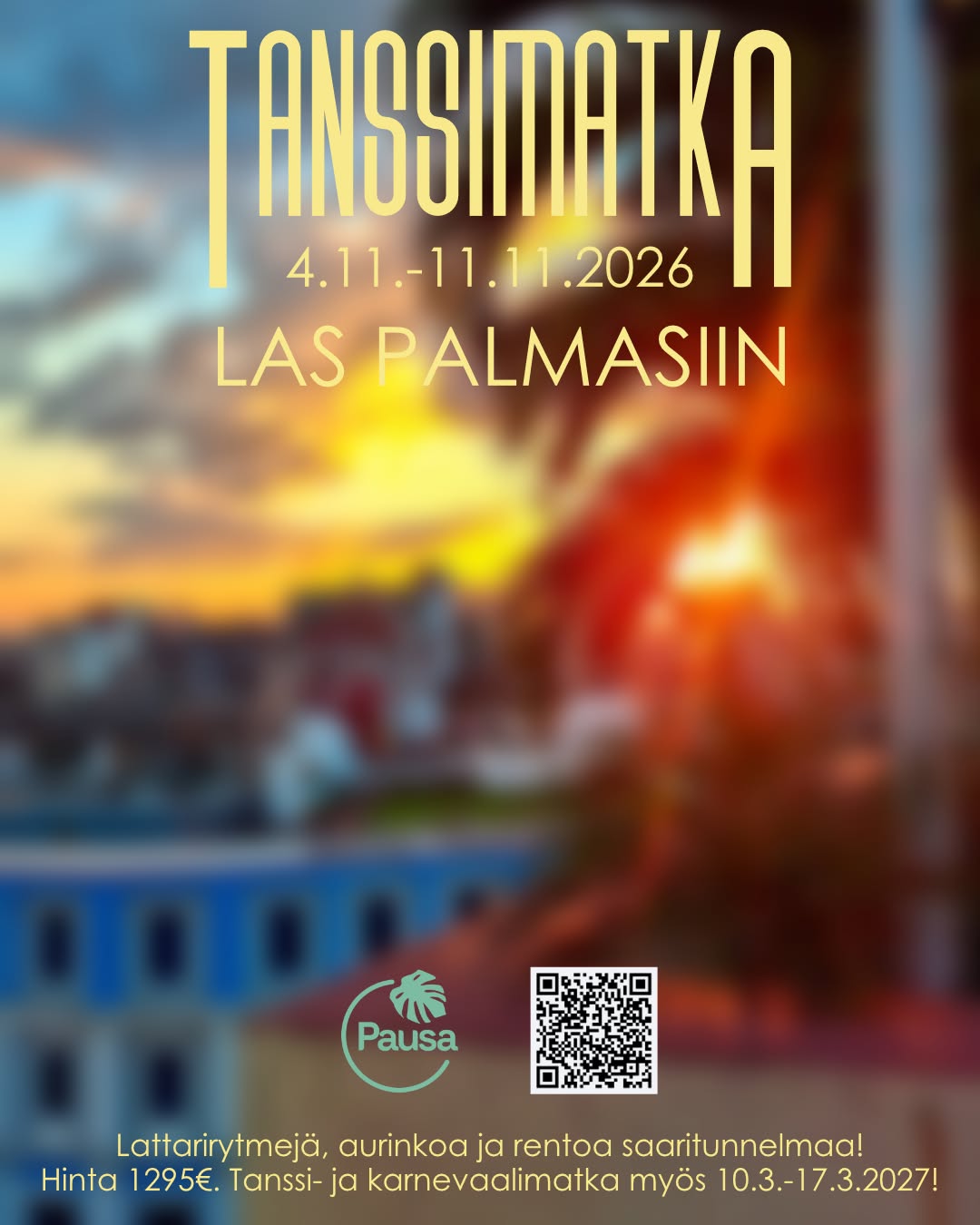 Tanssimatka Las Palmasiin đ