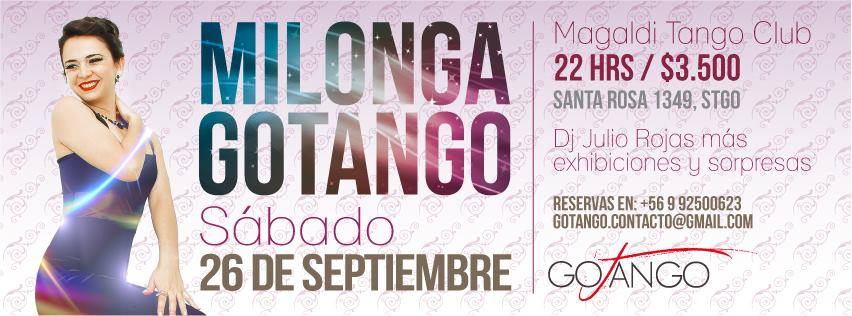 Milonga GOTANGO por Erika Urrutia