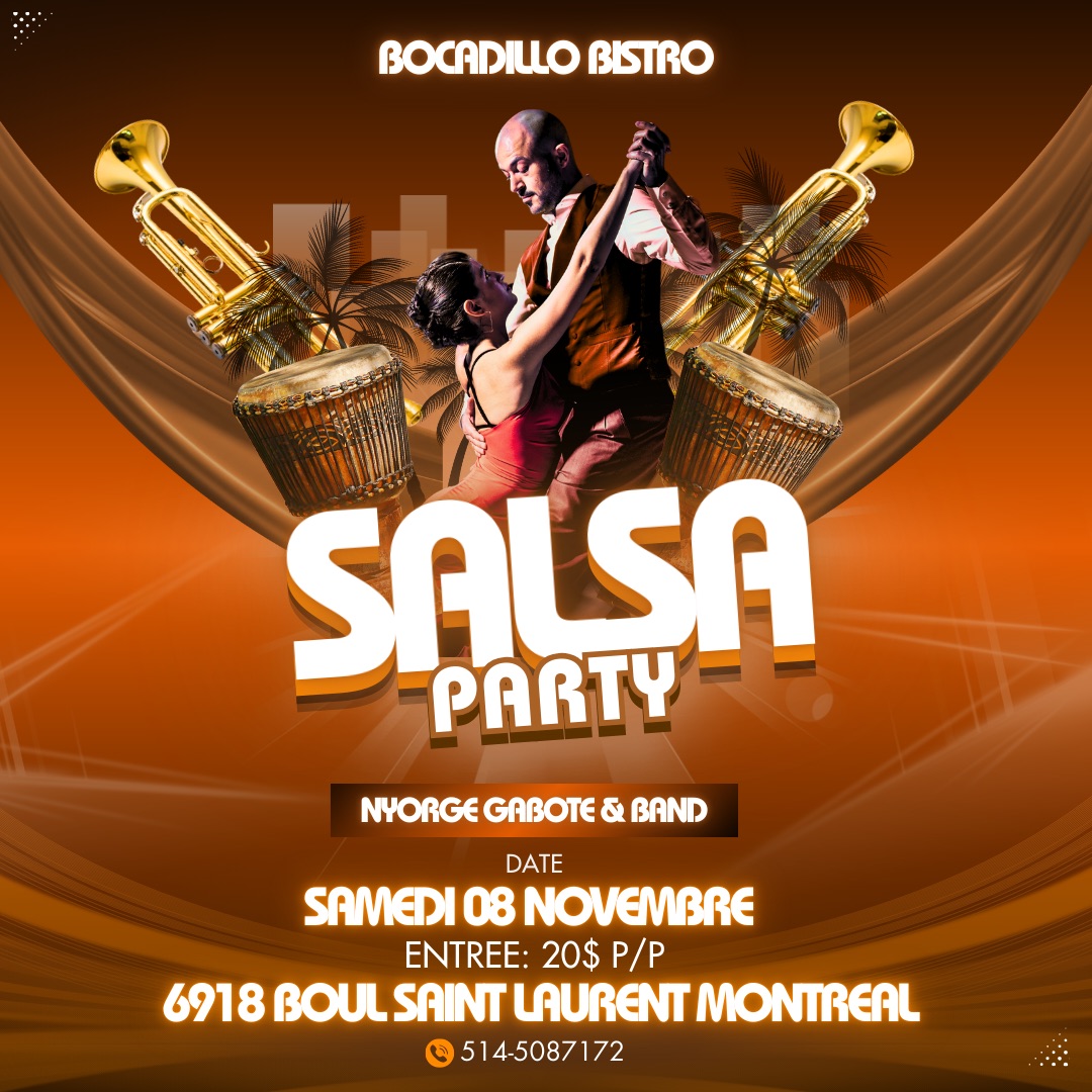 Soirée Salsa Nyorge Gabote & Band