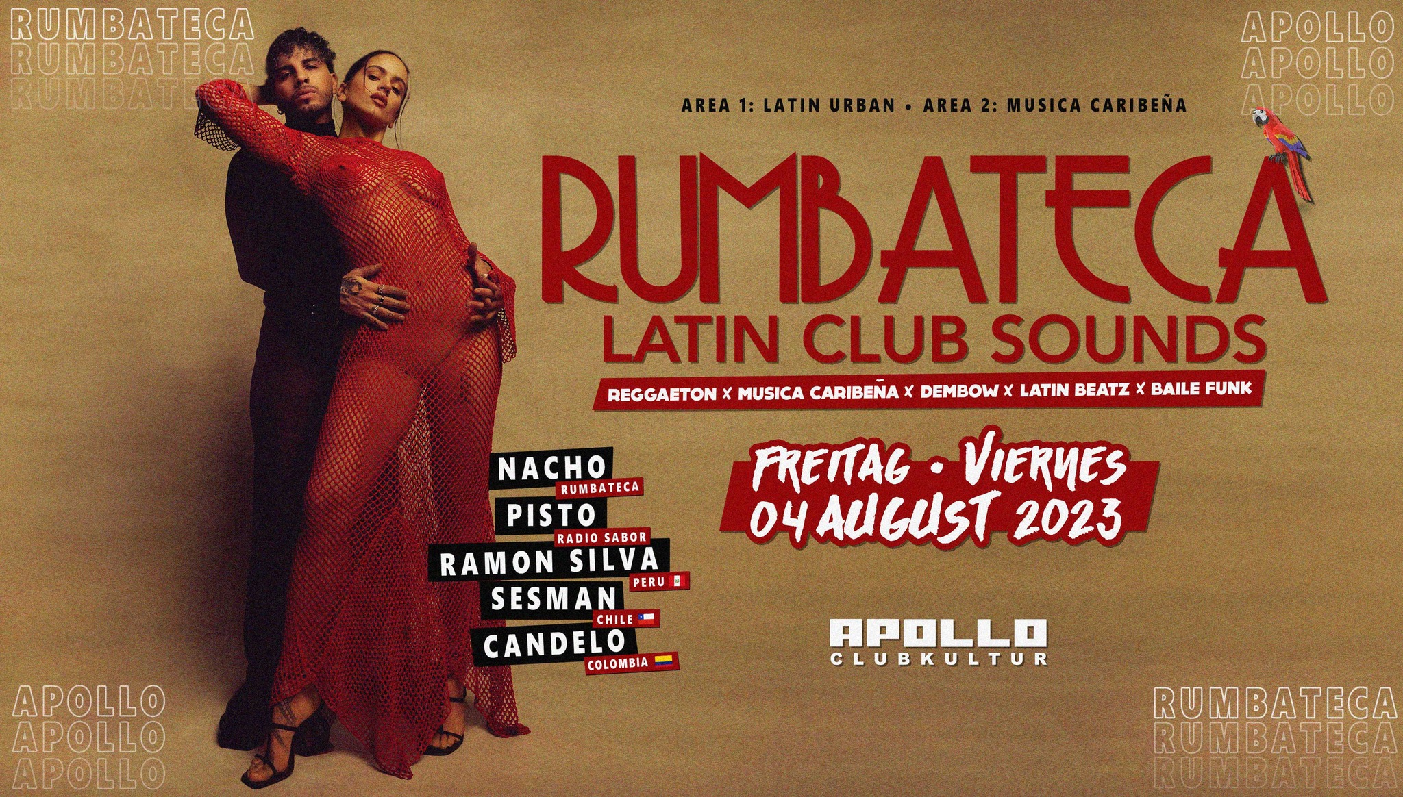 FR 04.08. • RUMBATECA • Latin Club Sounds • Club Apollo Aachen