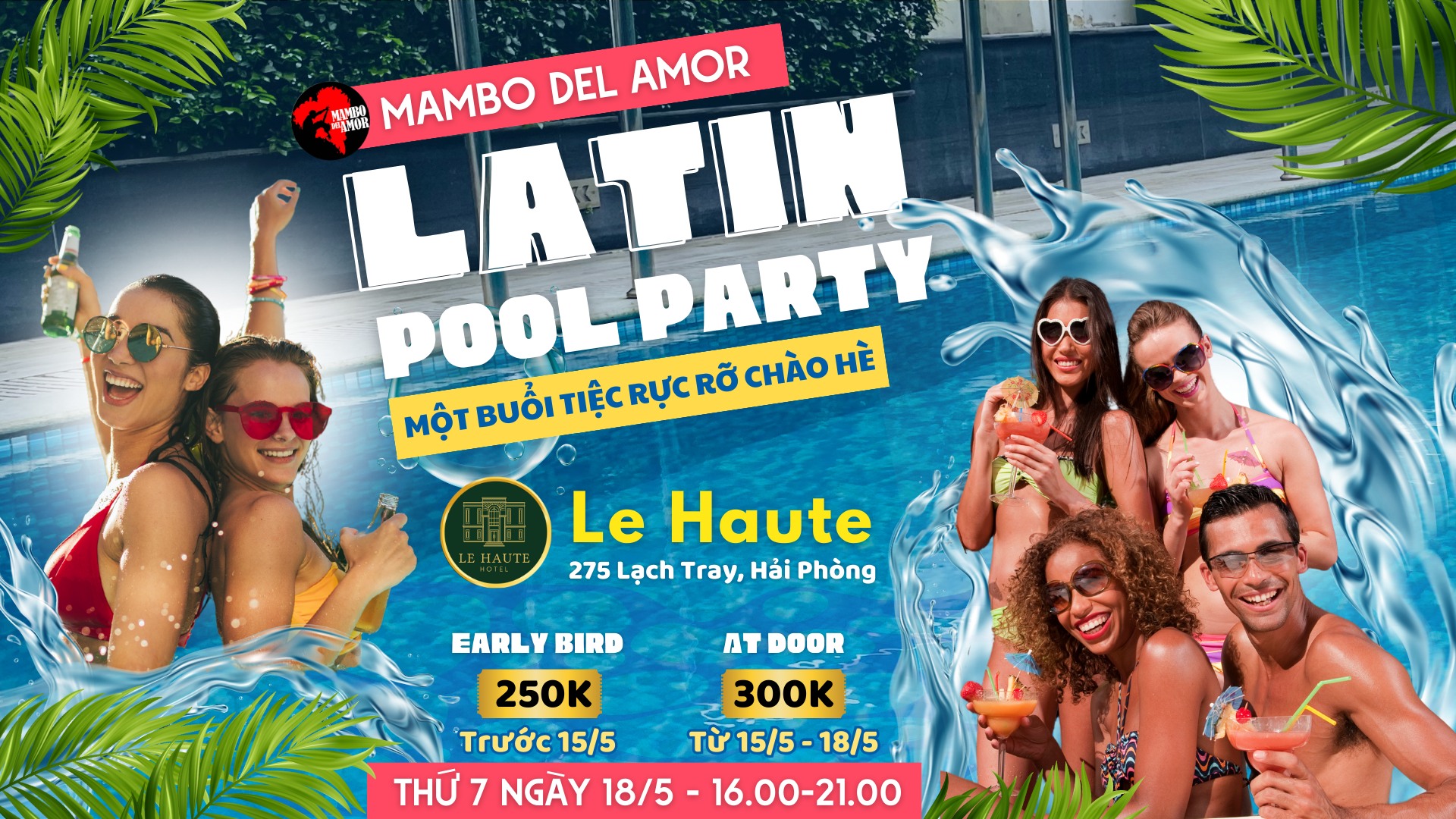Hải Phòng Latin Pool Party 18.05.2024