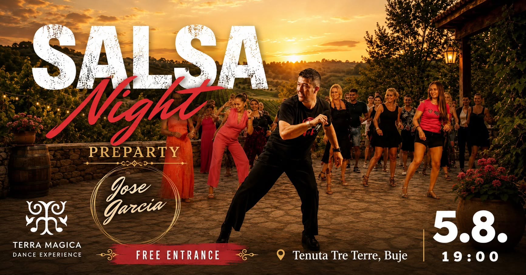 Salsa Night Tenuta Tre Terre, Buje