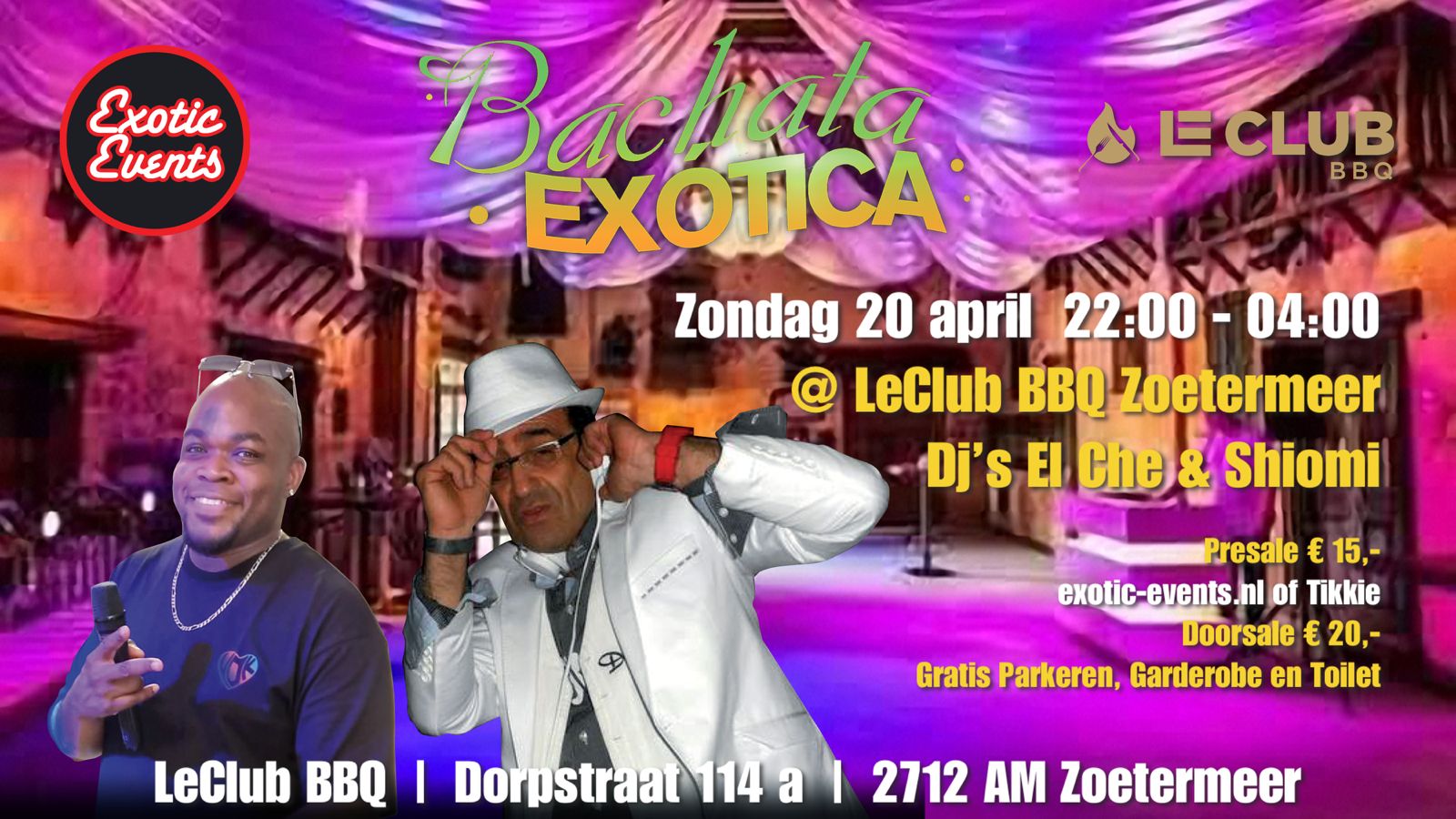 Bachata Exotica Zoetermeer Easter edition