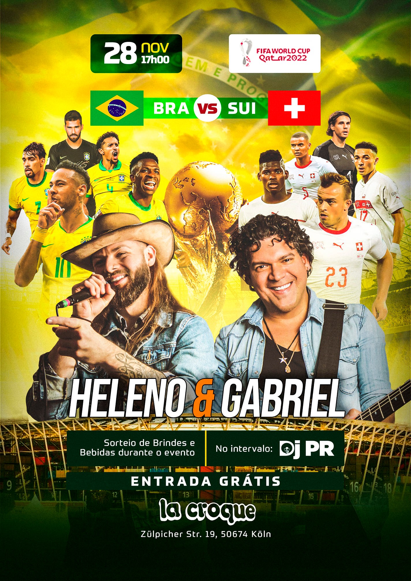 Brasil x Suiça WM 2022