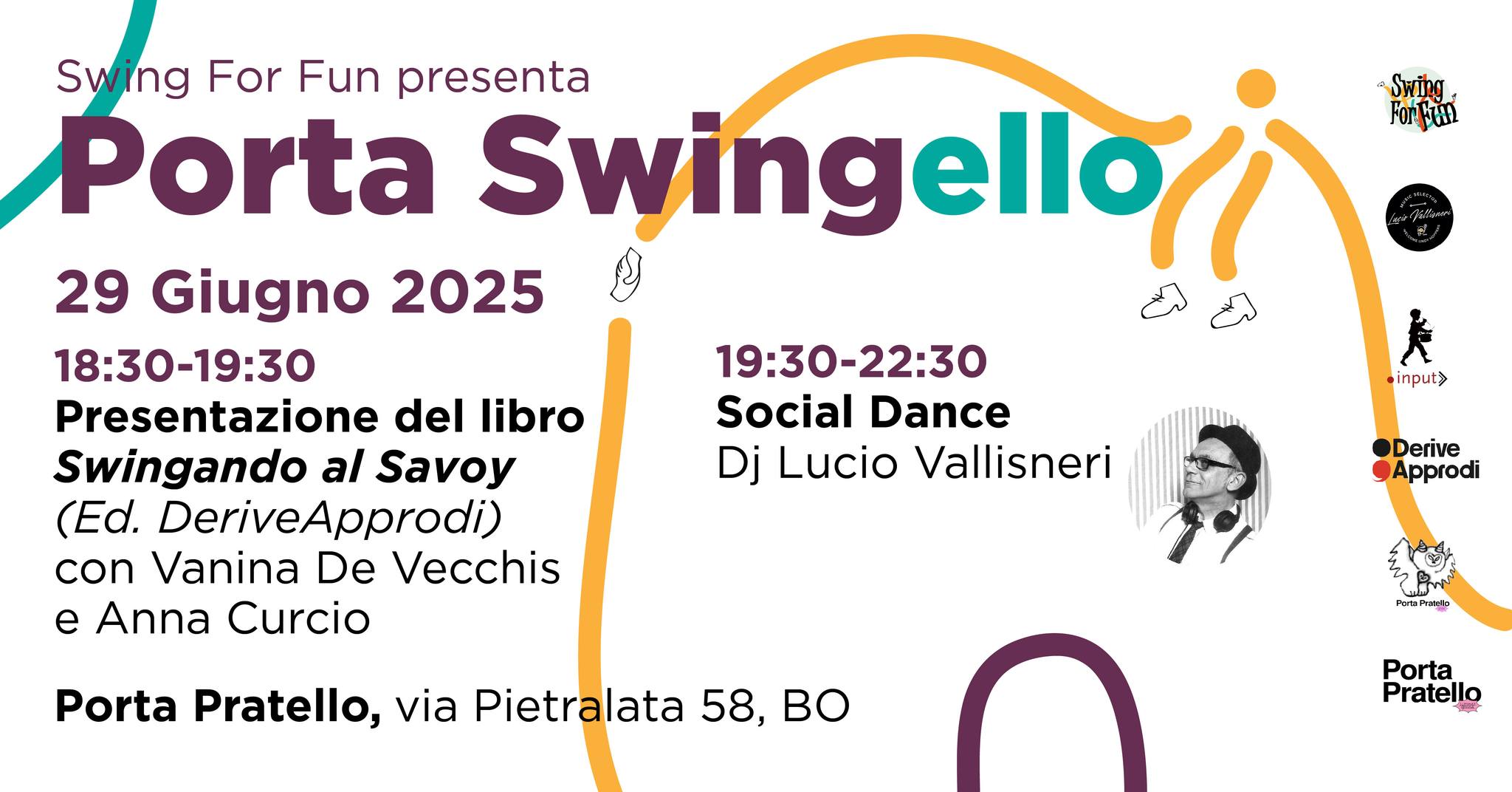 Porta Swingello - con presentazione di Swingando al Savoy