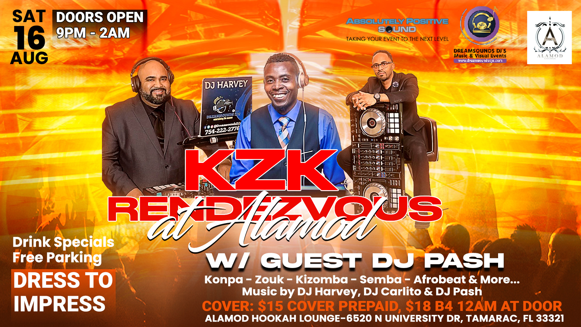 KZK Rendezvous at Alamod Lounge feat. guest DJ Pash