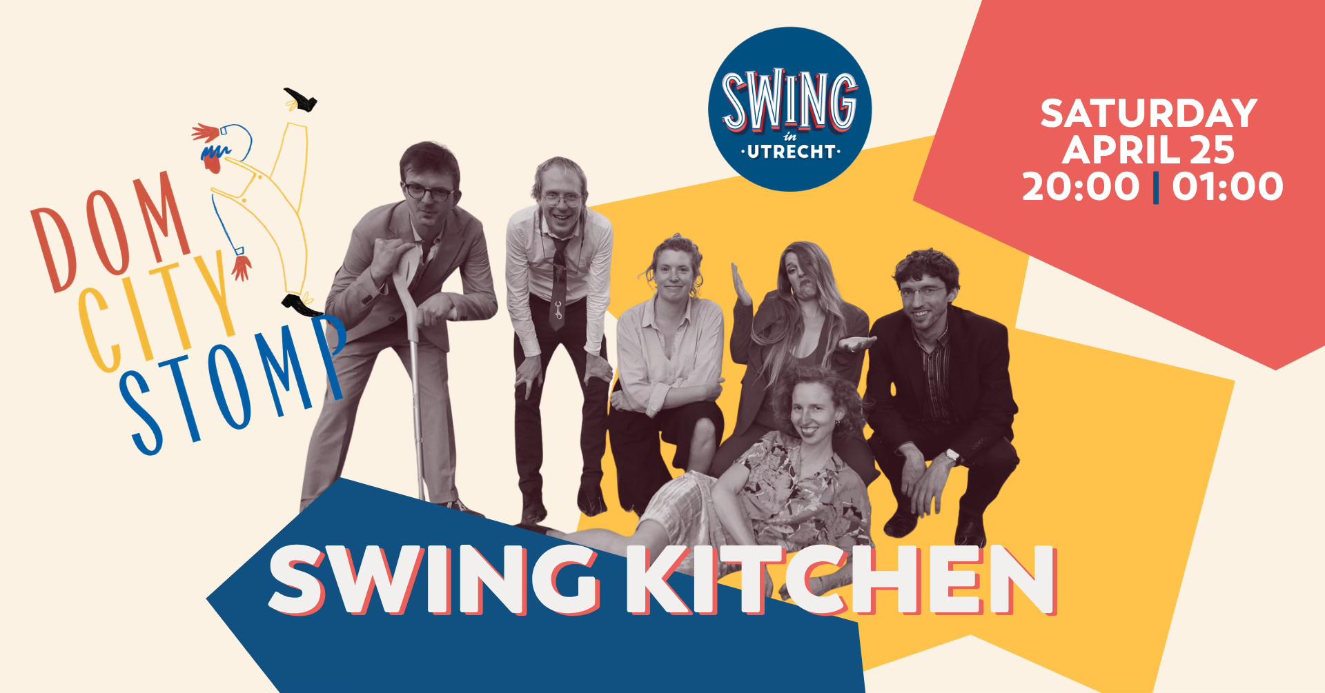 Dom City Stomp Saturday Party feat. Swing Kitchen