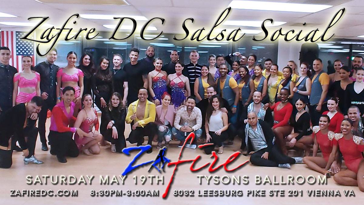 Zafire DC Salsa Social Official Congress Season Kickoff