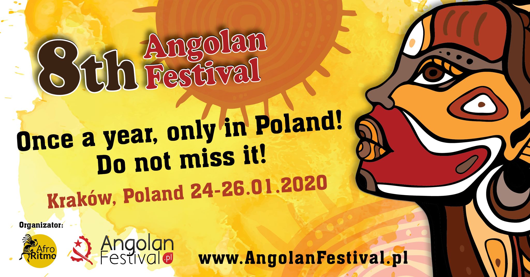 8th Angolan Festival 24-26.01.2020 Cracow Poland