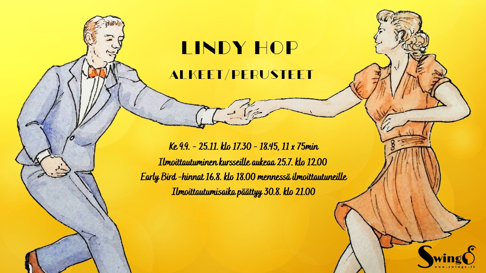 Lindy hop, alkeet perusteet